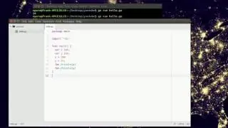 Google Go Programming Tutorial - Variables