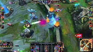 The shy   Nidalee vs Jayce   Najin Peanut, KR LOL Challenger 1161LP clip34