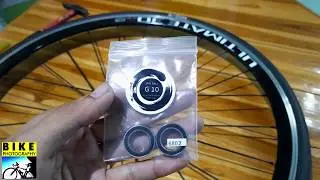 #วิธีเปลี่ยนลูกปืนล้อจักรยาน ลูกปืนแบริ่ง #G10 ด้วยเครื่องมือบ้านๆ How to change wheel bearing
