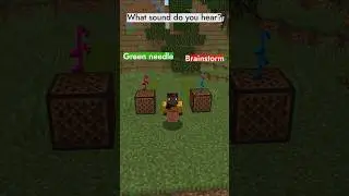 What sound do you hear in Minecraft?