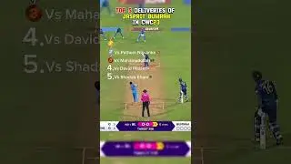 JASPREET BUMRAH BEST WICKETS OF CWC23 #rohitsharma #viratkohli #bumrah #msdhoni #sachintendulkar