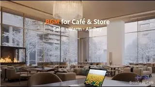 Cafe Background Music ☕  Broadway Café Seoul | 그냥 틀어두는 매장용 BGM (3 Hours)
