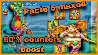 OVERVIEW OF MY NEW TRAP WITH 60% COUNTER BOOST - Lords Mobile - RallyTrap