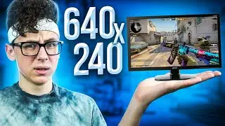 САМОЕ МАЛЕНЬКОЕ РАЗРЕШЕНИЕ В CS:GO - 640x240