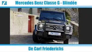 Mercedes Benz Classe G - Blind&eacute;e ! Un v&eacute;hicule de protection sp&eacute;ciale de Carl Friederichs.
