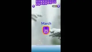 Word Stacks Daily Challenge March 25 2019