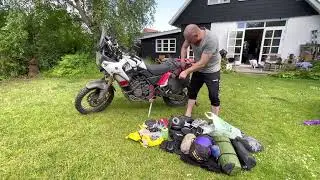 My Tenere 700 luggage setup and content