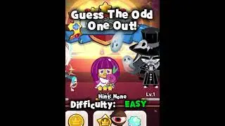 Guess The Odd One Out! (pt.29) ||#crk#cookierun#cookierunkingdom#quiz#guessinggame#charcoal#cookie