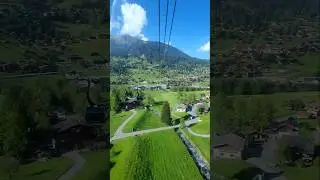 Switzerland 🇨🇭 | Eiger cable car |Grindelwald #switzerland #grindelwald #interlaken #swiss #cablecar