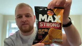 Walkers MAX STRONG со вкусом халапеньо и сыра - обзор