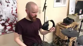 Finally found the best headphone setup for e-drums: Beyer Dynamic DT 770 + subwoofer