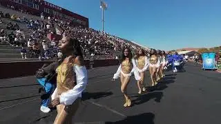 Fort Valley State Band entrance vs Morehouse. 2024