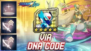 Megaman X Dive Via DNA Code: Regenera&ccedil;&atilde;o, Muito Dano, Meta No PVP!