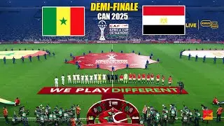 S&Eacute;N&Eacute;GAL vs &Eacute;GYPTE DEMI - FINALE | Coupe d'Afrique des Nations CAF | Pr&eacute;diction compl&egrave;te du match PES