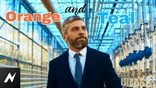 Simple Orange and Teal Colour Grade Tutorial like Adobe Premiere pro with node video | Node Video