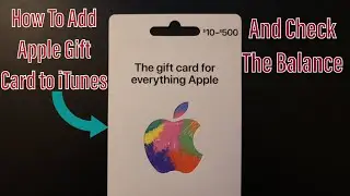 Как добавить подарочную карту Apple в iTunes и проверить баланс