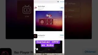 Instalar IPTV en Roku,Samsung ,LG. Ibo pro Player