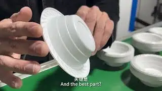 What do the serving bowls used by global chain restaurants look like?