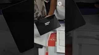 Galaxy Tab S9 FE  unboxing, delivery from Amazon.