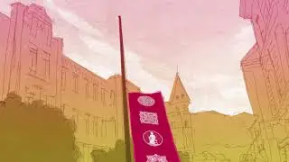 Animiran dvig festivalske zastave
