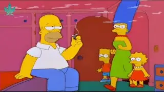 Les Simpson: Homer fume de la weed [S13 E16 