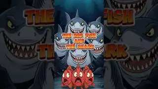 RED FISH AND THE SHARK GANG | ENGLISH KID STORIES | KIDS SHORT STORIES | UNDER THE SEA KIDS STORIES