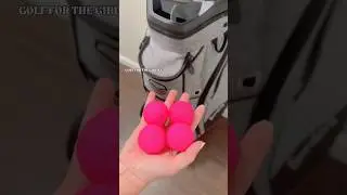 What&rsquo;s In My Golf Bag - Women&rsquo;s Golf Essentials | Pink Aesthetic Edition
