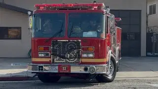 LACoFD Engine 18 Responding 
