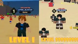 ANIME EVOLUTION SIMULATOR NOOB TO MASTER!![ PART 1] #roblox