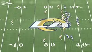 Packers 6 man pressure vs LA week 5