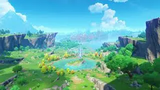 [G. Impact HD Wallpaper] City of Winds and Idylls/D.2: OST 055 - Restless Blazing Sun