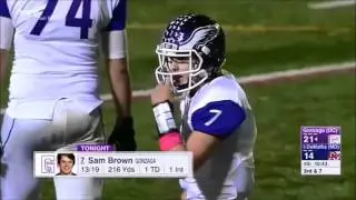 Gonzaga QB #7 Sam Brown - Jr. Highlights - Class of 2017