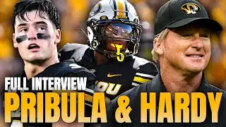 Missouri QB Beau Pribula & RB Ahmad Hardy FULL INTERVIEW | Gruden Goes Long