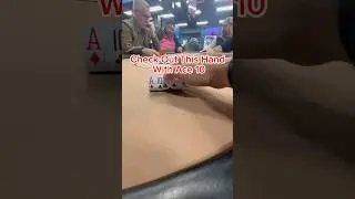 ACE TEN!! #money #poker #funny #cashgamepoker #memes #cashgames #texasholdem