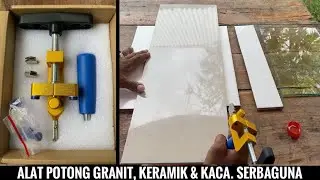 TES ketajaman Alat potong Keramik, Granit & Kaca SERBAGUNA