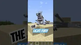 The Light Fury - DRAGON ENCICLOPEDIA #httyd #isleofberk #minecraft
