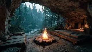 Rain Outside, Fire Within, and Piano Between &ndash; A Blissful Ambience to Relax, Focus, or Drift Off