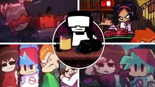 FNF: Nightmare Funkin' (Ft. JohnnyUtah) Full Mod Showcase | FNF Mobile/V-Slice Support