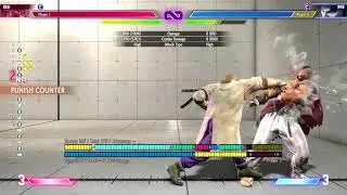 Optimal(?)Corner Punish on Ryu EX DP (Ken) (SF6)