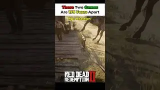 These two games are 178 years apart #reddeadredemption2