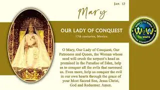 MIRACLE PRAYER TO OUR LADY OF CONQUEST | 12 JANUARY 2022 | by Fr. Diago Fernandes MSFS