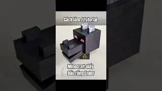 Minecraft Papercraft | đầu EnderDragon | #papercraft #minecraft #m&ocirc;h&igrave;nhgiấy #huongdan #enderdragon