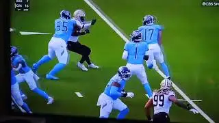 New Orleans Saints vs Tennessee Titans week 17 highlights 