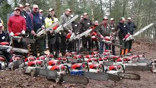 ✘ Wintertreffen 13.1.2018 Burg / Dithmarschen Teil 4/6 Stihl ♠ Husqvarna Dolmar SOLO