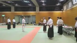 Andrew Riley promotion to 6th dan by masayuki hisatska 10th dan 2016 japan