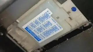Lexus IS250/350 Cigarette Lighter/12v Power Outlet Fuse Location