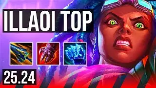 ILLAOI vs SETT (TOP) | Good KDA: 14/2/7 | EUW Master | 25.24