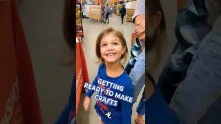 👀GETTING READY TO MAKE CRAFTS AT HOME DEPOT | FALL 2023 #theboatfields #shorts #crafts