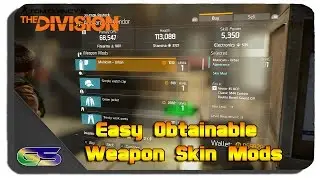 The Division - How to Easily Get Weapon Skin Mods