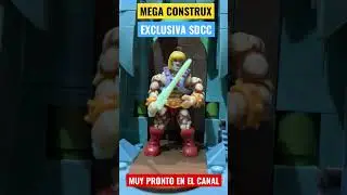 EXCLUSIVA #sdcc de #motu #megaconstrux 🔥